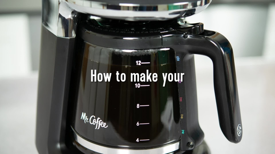 Mr. Coffee Easy Measure 12 Cup Programmable Coffee Maker