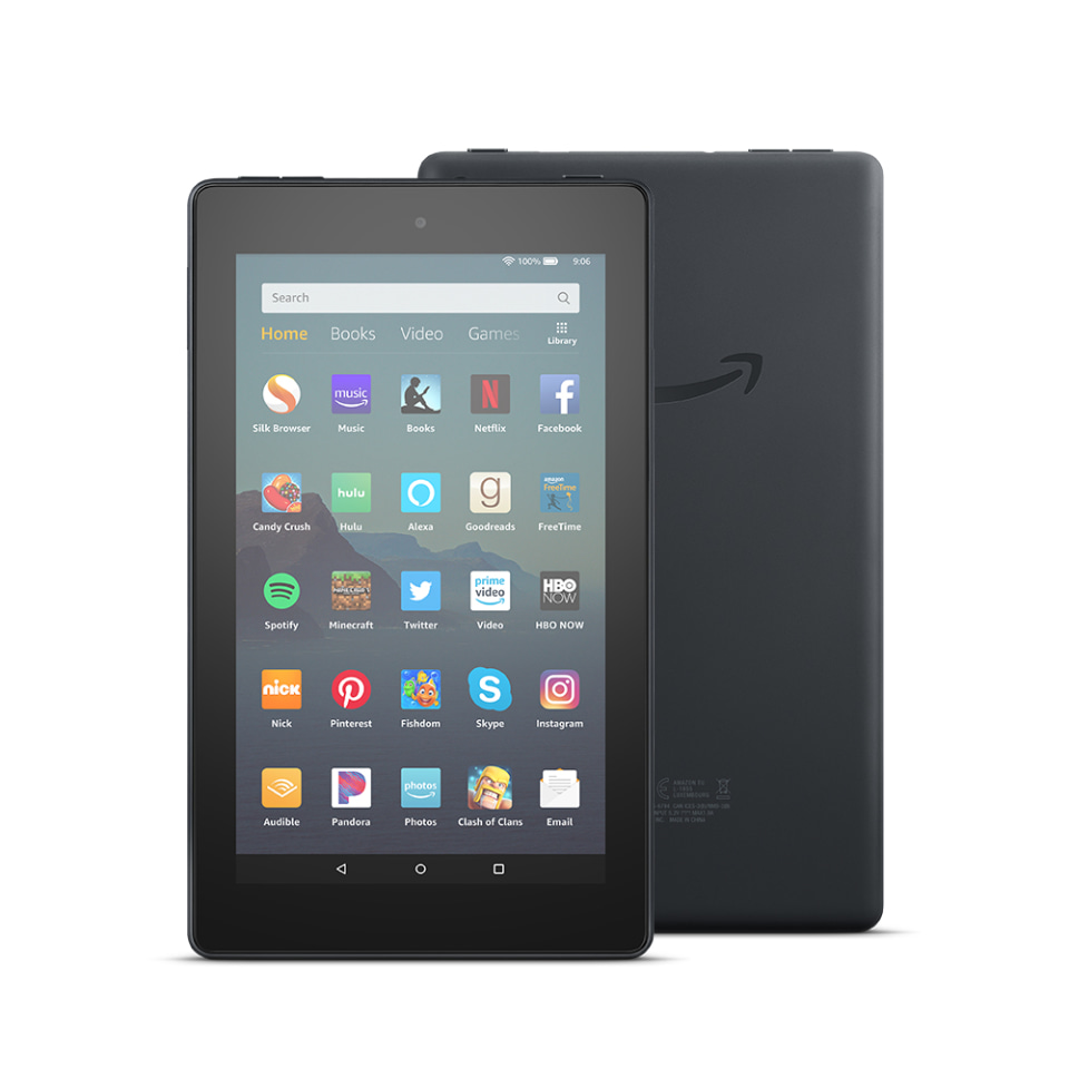 Amazon Kindle Fire 7 9th Generation Tablet 7 Inch Ips 1024 X 600 Microsd Slot Black With Special Offers Dell Usa