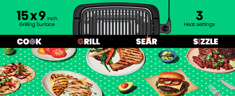 Chefman Extra Large Smokeless Indoor Electric Grill - appliances - by owner  - sale - craigslist