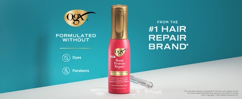 OGX Bond Protein Repair 450°F Heat Protect Spray 6.5 fl oz