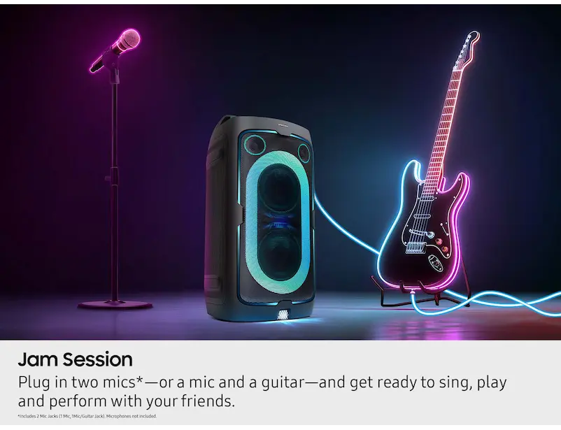 Samsung MX ST40F/ZA Sound Tower 160W Portable Party Speaker with