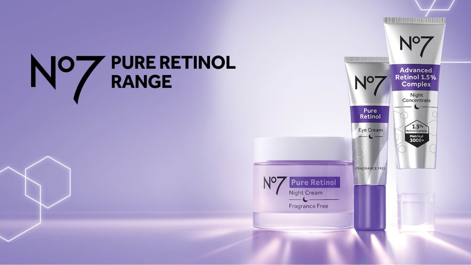 No7 Pure Retinol Eye Cream with Collagen Peptides & Shea Butter