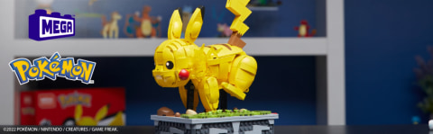 MEGA Pokémon Motion Pikachu Mechanized Building Set - 1092pcs Best $25