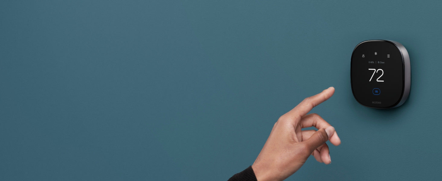 ecobee Smart Thermostat Premium - Black | Ecobee Dubai