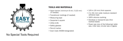 Select Surfaces Pearl Gray Molding Kit (2 pk.) - Sam's Club