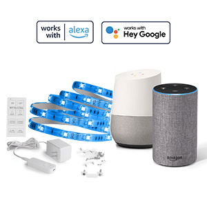 Works with Google Assistant and Alexa 