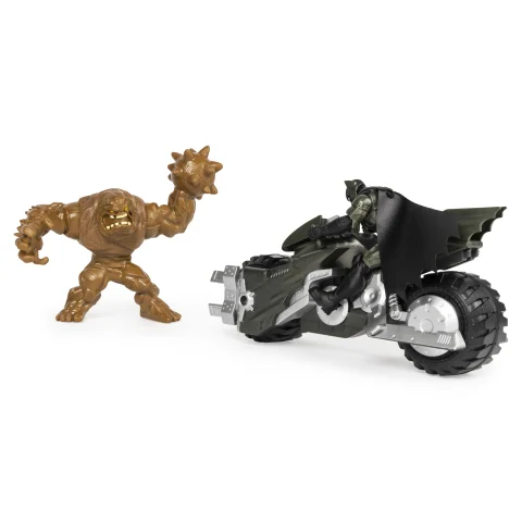 DC Comics Batman Set with Batcycle, Exclusive Batman