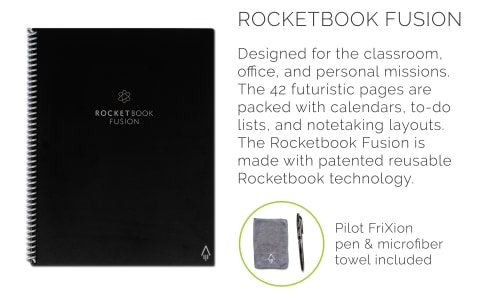 New*ROCKETBOOK Fusion Digitally Connected Notebook, Planner - household  items - by owner - housewares sale - craigslist