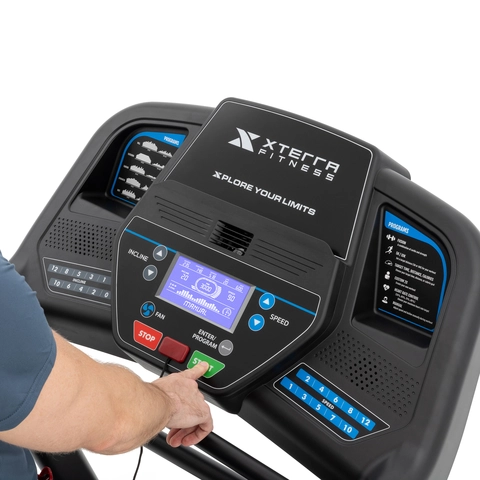 teratera XTERRA Fitness TR75 Treadmill – Powerful, Compact & Foldable