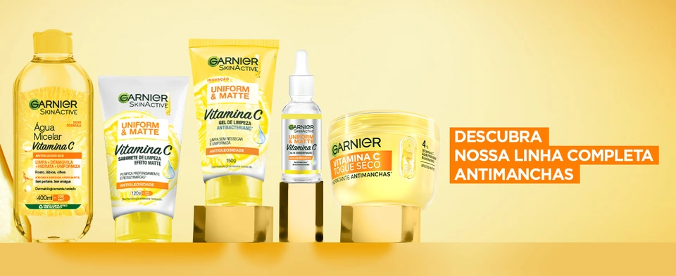 Sérum Facial Antimarcas Garnier Uniform & Matte Vitamina C 30ml