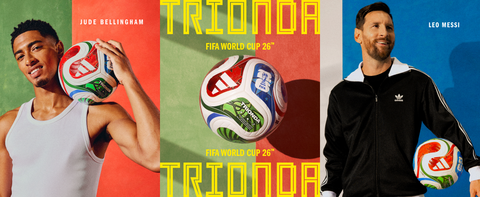 Trionda FIFA World Cup 26 ™. Jude Bellingham. Leo Messi.