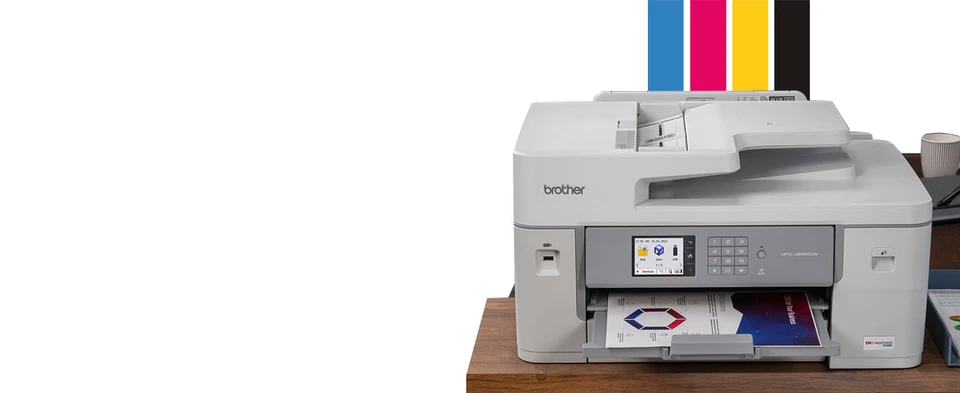 MFC-J6555DW INKvestment Color Inkjet All-in-One Printer | Brother