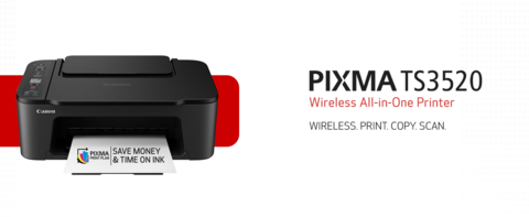 Canon PIXMA TS3450 All-in-One Wireless Wi-Fi Printer, Black