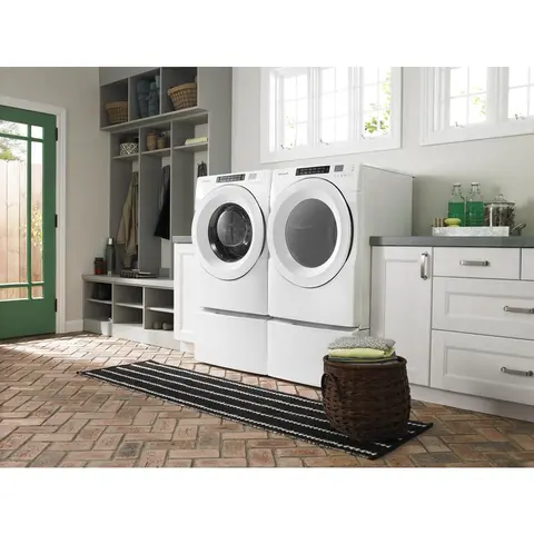 Amana 7.4 Cu. Ft. Front Load Gas Dryer with Sensor Drying in White NFM