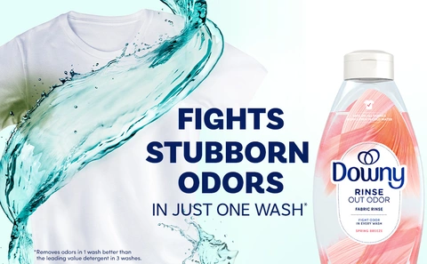 Fights stubborn odors in just one wash