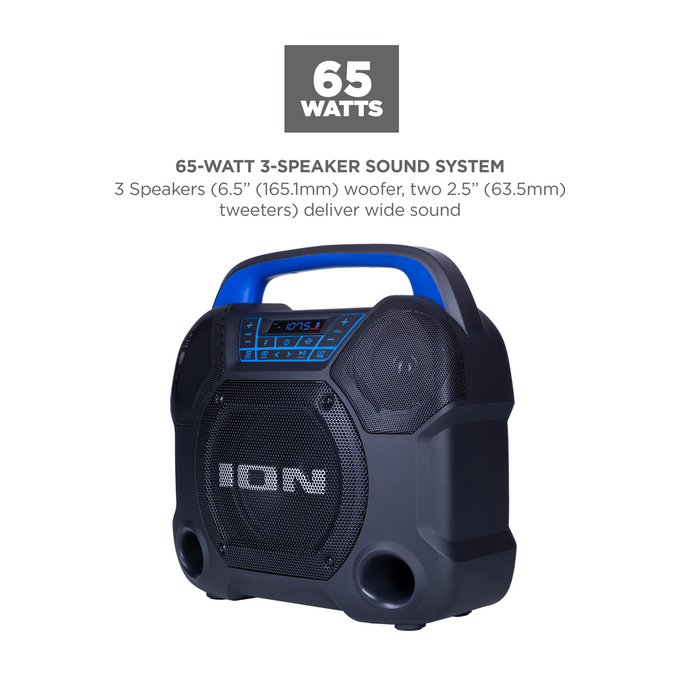 ION Portable Explorer Express, Rechargeable Wireless Bluetooth