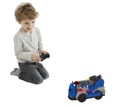 imaginext batman rc mobile command center