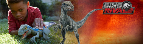 Jurassic World Dinosaur Toy Primal Pal Blue Real Figure with Sound Effects Articulation Spring Moving Action Walmart