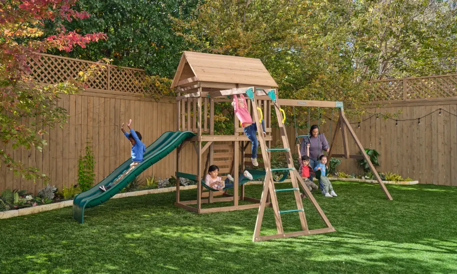 Kidkraft skyline wooden playset online