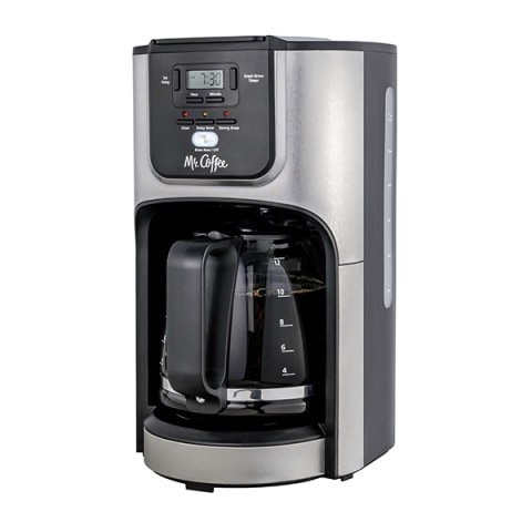 Mr. Coffee 12-Cup Coffee Maker with Rapid Brew System Stainless Steel  2121121 - Best Buy