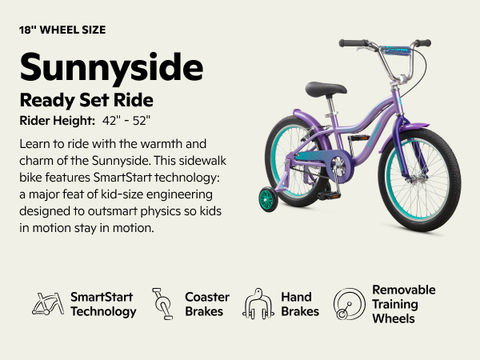 Schwinn Signature Girls' Sunnyside 18” Bike | Dick's Sporting Goods