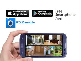 Samsung SDH-P5081 Camera 16 Channel Hybrid DVR Security System