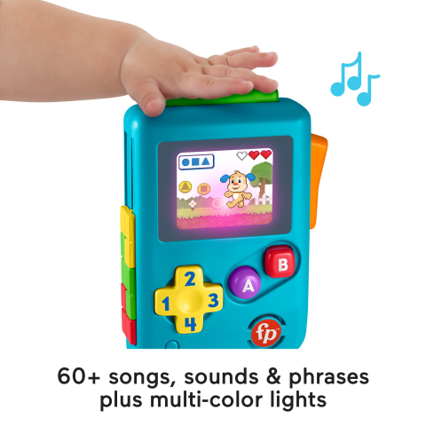 Laugh & Learn Lil' Gamer Musical Toy - Skill Learning: Music, Phrase, Direction, Color, Number, Shape, Eye-hand Coordination, Songs, Sound, Dexterity, Counting, ... - 6 Month - 3 Year - Multi Laugh & Learn Lil' Gamer Musical Toy - Skill Learning: Music, Phrase, Direction, Color, Number, Shape, Eye-hand Coordination, Songs, Sound, Dexterity, Counting, ... - 6 Month - 3 Year - Multi