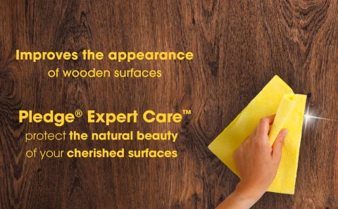 Pledge® Expert Care™ protect the natural beauty of your cherished surfaces