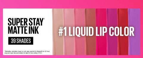 Maybelline Superstay Matte Ink Liquid Lipstick Pink Revolutionary, .17 oz