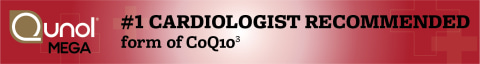 #1 Cardiologist Recommended Form of CoQ10 [3]