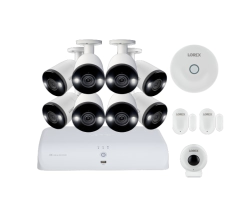 4K Smart Deterrence Wired NVR Security System