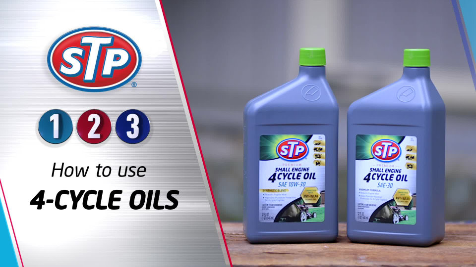 STP Premium Small Engine 4Cycle Oil SAE 10W30 (32 Fluid Ounces