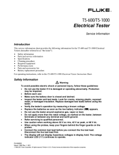 MSC Fluke T5-1000 USA 5 Piece, Voltage Tester Kit 1,000 Volt Max, Quantity