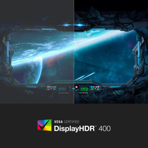 VESA Certified DisplayHDR 400