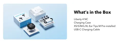 Soundcore by Anker Liberty 4 NC Noise Cancelling Wireless Soundcore by Anker Liberty 4 NC Noise Cancelling Wireless