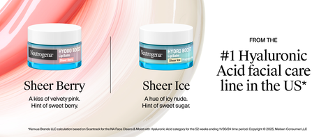 neutrogena hyaluronic acid facial skin care