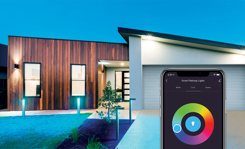 Atomi Smart Color Changing LED Pathway Lights, 4pack Starter Kit