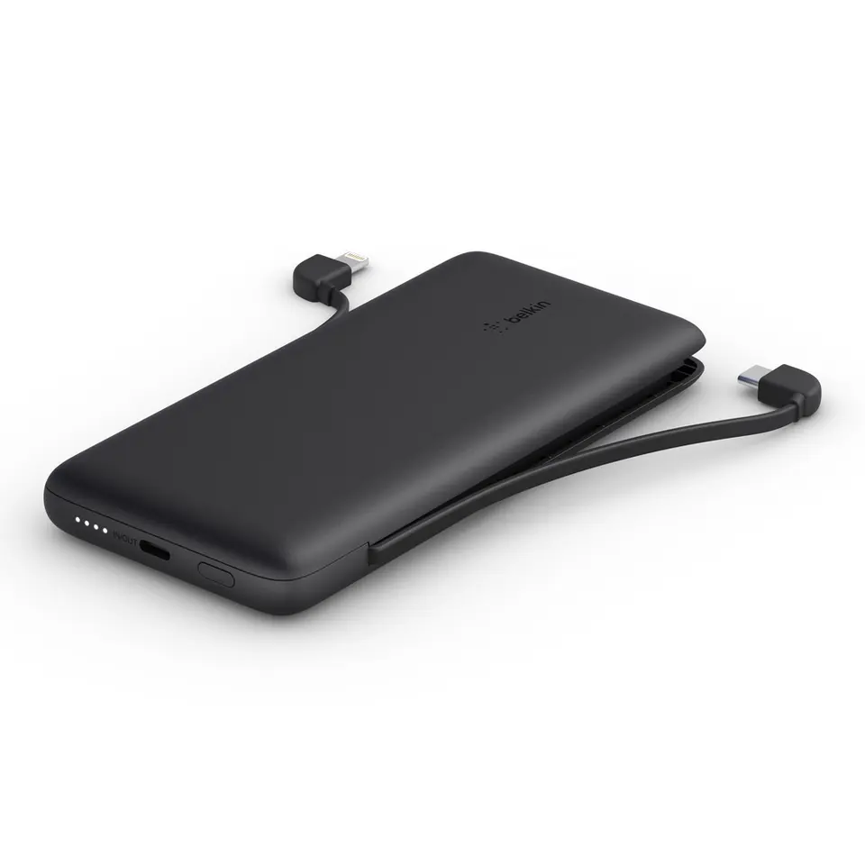 Belkin BPB006BTBLK BoostCharge Plus 10K USB-C Power Bank with