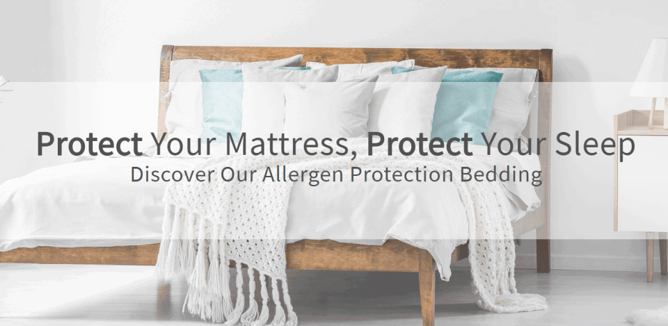 (Old Version) AllerEase Maximum Allergy & Bed Bug Protection Zippered Mattress Protector, Twin - image 2 of 3