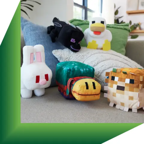 Minecraft Basic Plush Assortment Bee ASDA Groceries