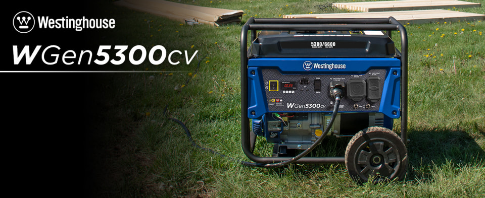 Westinghouse 6,600-Watt Dual Fuel Portable Generator with Remote