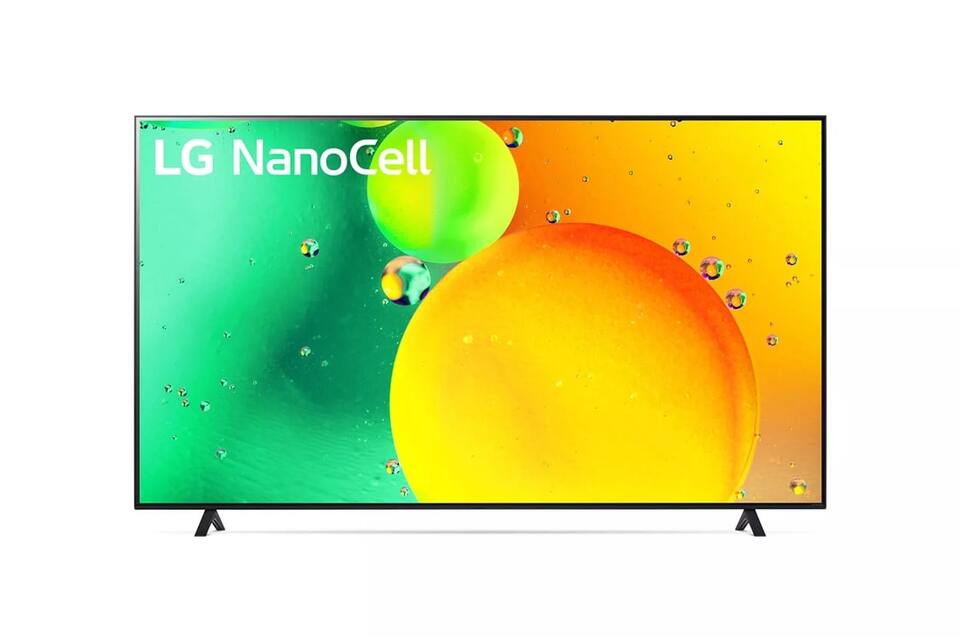 TV LG 75 Pulgadas 75NANO77SRA 4K-UHD NanoCell Smart TV - Lagobo
