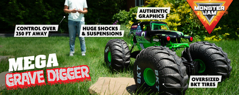 Hey! Play! Remote-Control Monster Truck HW4200017 - The Home Depot