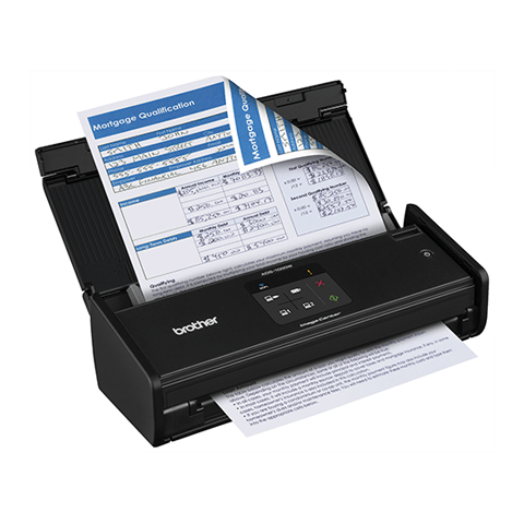 Brother ADS1000W | Compact Color Desktop Scanner - Brother