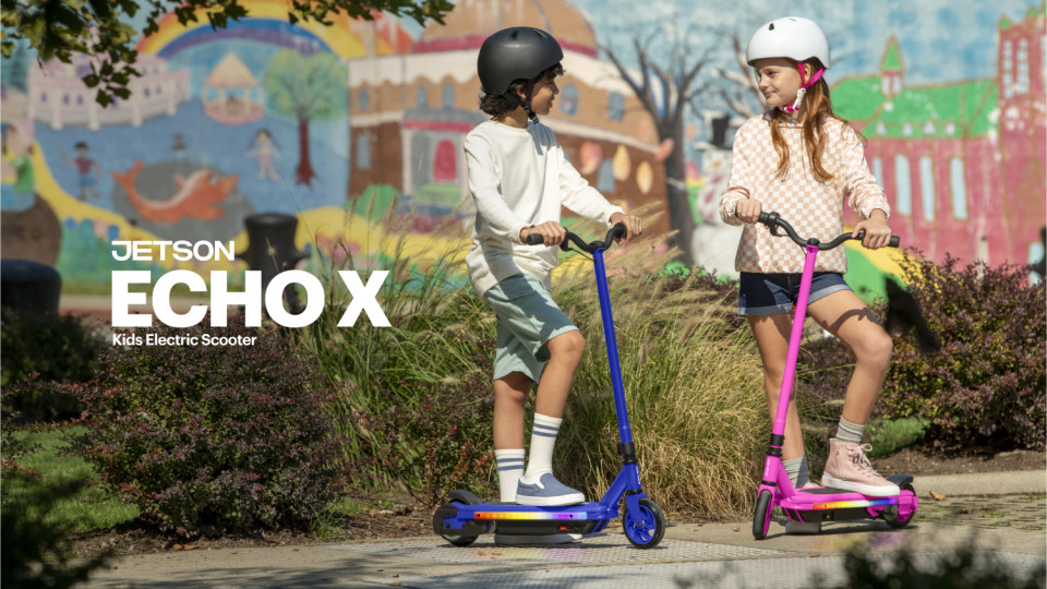 thumbnail video image 2 of Jetson Echo X Kids Electric Scooter, 2 of 12
