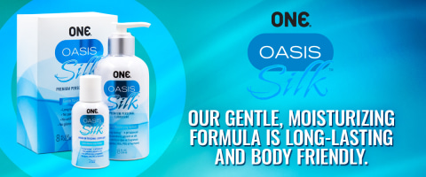 ONE® Oasis Silk™ is a premium hybrid lubricant developed with doctors and sexual health experts.