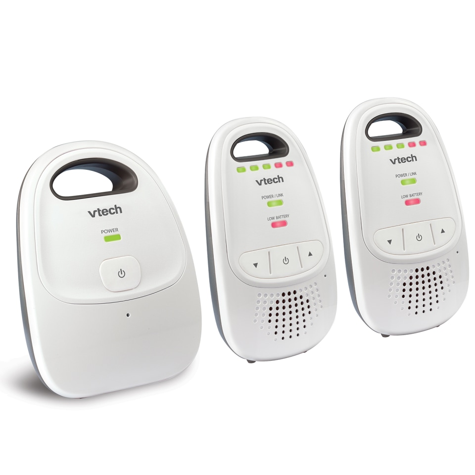 VTech DM112-2 DECT 6.0 Digital Audio Baby Monitor with Belt