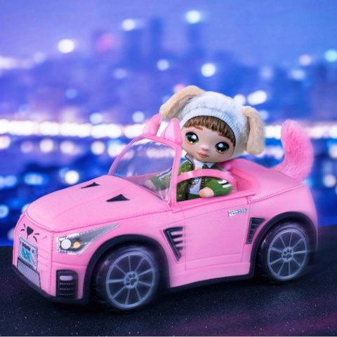 Na! Na! Na! Surprise Pink Soft Plush Convertible Car 