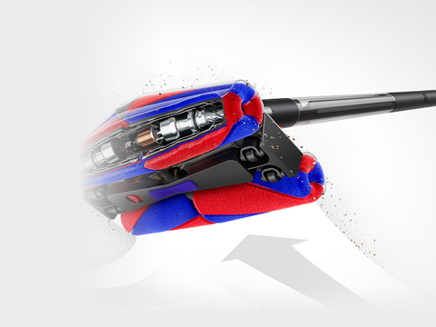 Dyson PencilVac Fluffycones Cordless Vacuum in Black