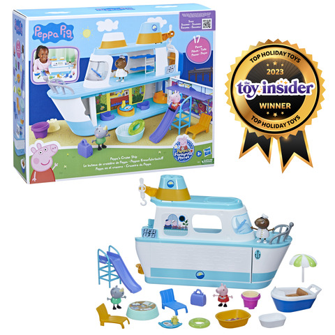 Hasbro Makes Waves with Peppa Pig Cruise Ship Playset - The Toy Insider